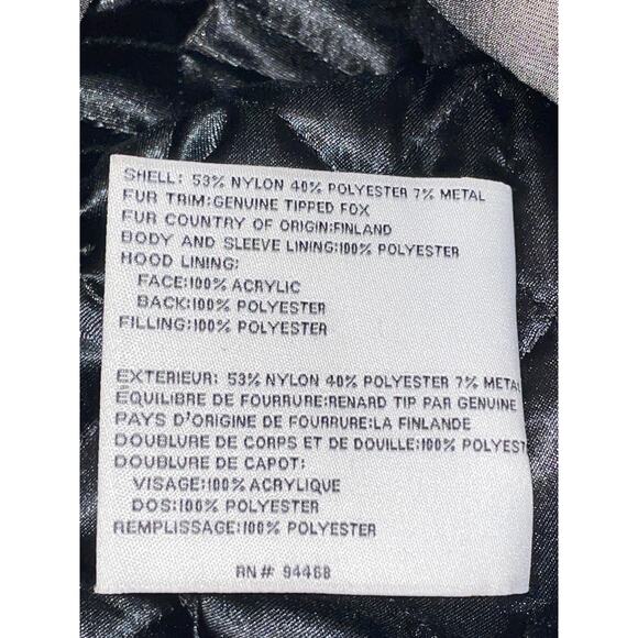 Laundry by Shelli Segal Fox Fur Trimmed Coat - Size‎ S - Just Fabulous! - Picture 15 of 16